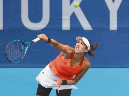 Muguruza fue derrotada por Anett Kontaveit. TWITTER@garbimuguruza