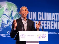 El expresidente de los Estados Unidos participó en las conversaciones climáticas de la ONU. AP/J. Barlow