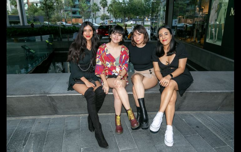 Victoria García, Damara Díaz, Ana Solórzano y Daniela Santiago. GENTE BIEN JALISCO/JORGE SOLTERO