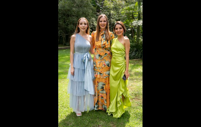 María Andrea, Nicole Pourroy y Daniela Guitrón. GENTE BIEN JALISCO/JORGE SOLTERO