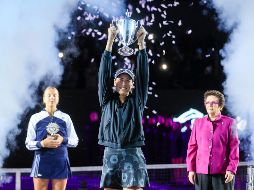 La española Garbiñe Muguruza cerrará el año en el Top-3 de la clasificación mundial de tenistas. AP / R. Ruiz