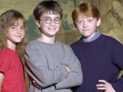 Emma Watson, Daniel Radcliffe y Rupert Grint fueron las principales estrellas de toda la franquicia cinematográfica. GETTY IMAGES