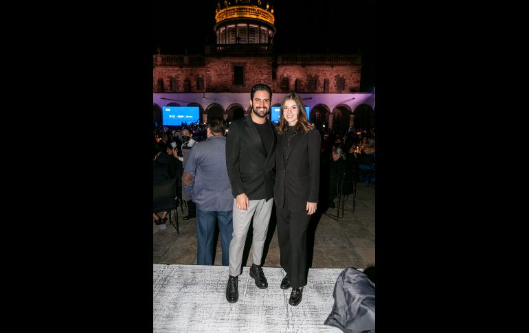 Juan Luis Chalita y Alejandra Casas. GENTE BIEN JALISCO/JORGE SOLTERO