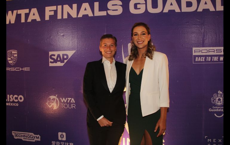 Demi Schuurs y Nicole Melichar Martinez. GENTE BIEN JALISCO/ESMERALDA ESCAMILLA