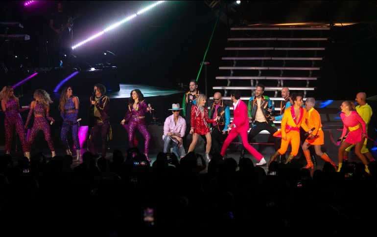 En el escenario estuvieron presentes JNS, Erik Rubín, Benny Ibarra, Kabah, Magneto y varios más. EL INFORMADOR/G. Gallo