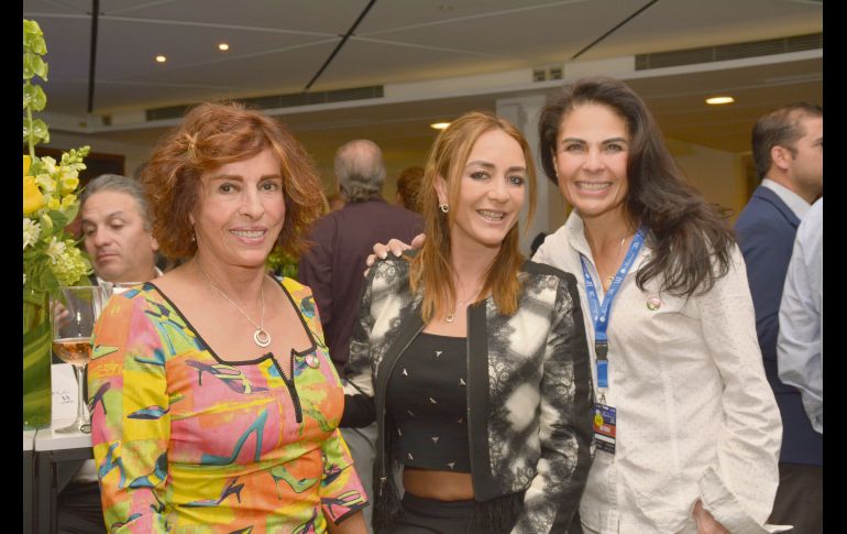 Elsa Díaz Ordaz, Rocío Herrera y Martha Reyes. GENTE BIEN JALISCO/MARIFER RACHED