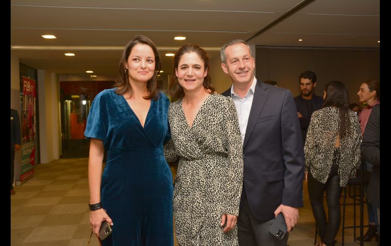 María Amparo Álvarez, Lorena Ochoa y Andrés Conesa. GENTE BIEN JALISCO/MARIFER RACHED