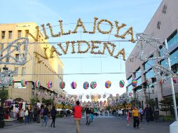 Disfruta de las calles de la Plaza Tapatía en esta temporada. ESPECIAL/CÁMARA DE JOYERÍA JALISCO.