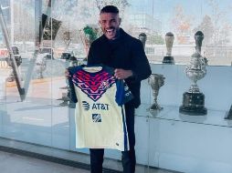 ILUSIONADO. Jonathan dos Santos se mostró muy contento con su llegada al conjunto azulcrema. TWITTER/@ClubAmerica