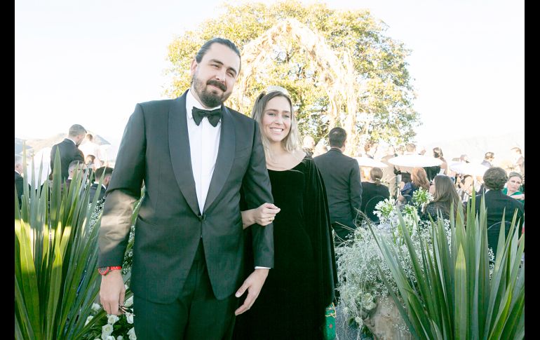 Amaury Vergara y Valeria Bross. GENTE BIEN JALISCO/JORGE SOLTERO