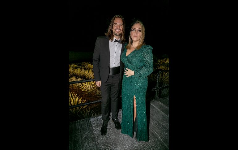 Andrés Zuno y Denisse Guerra. GENTE BIEN JALISCO/JORGE SOLTERO