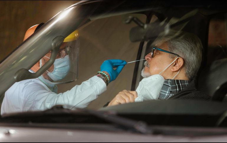 Cualquier persona puede llegar a las instalaciones del módulo ubicado en Club de Industriales sin previa cita y practicarse una prueba en unos cuantos minutos. EL INFORMADOR/G. Gallo