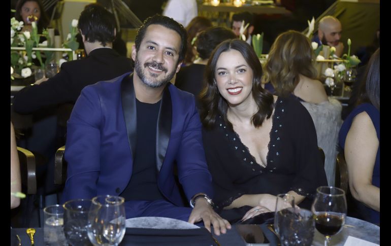 Carlos Sandoval y Ale Briseño. GENTE BIEN JALISCO/CLAUDIO JIMENO