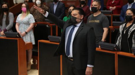 Luis Joaquín Méndez Ruíz rindió protesta como Fiscal de Jalisco. ESPECIAL