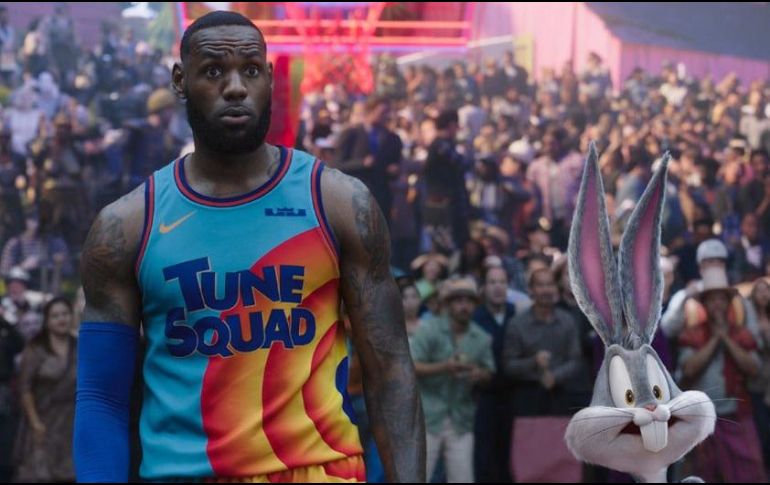 LeBron James fue nominado a peor actor por 'Space Jam: Nuevas leyendas'. ESPECIAL / Warner Bros.