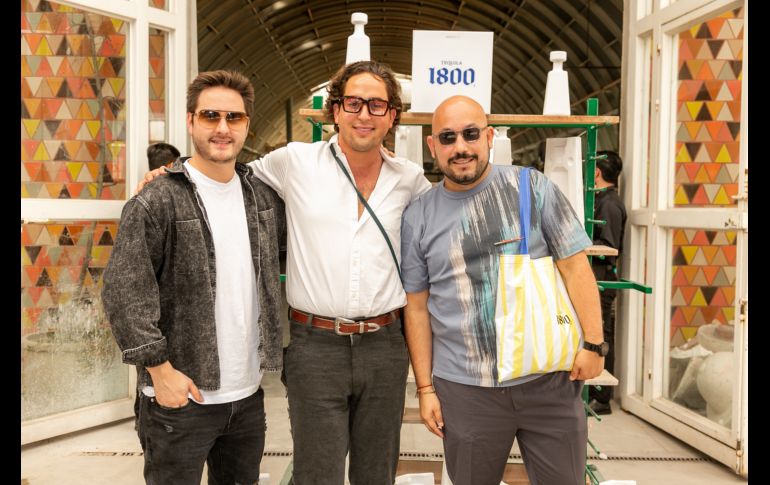 Javier Pastrana, Ramiro González Luna y Paulo Orendain. GENTE BIEN JALISCO/JORGE SOLTERO