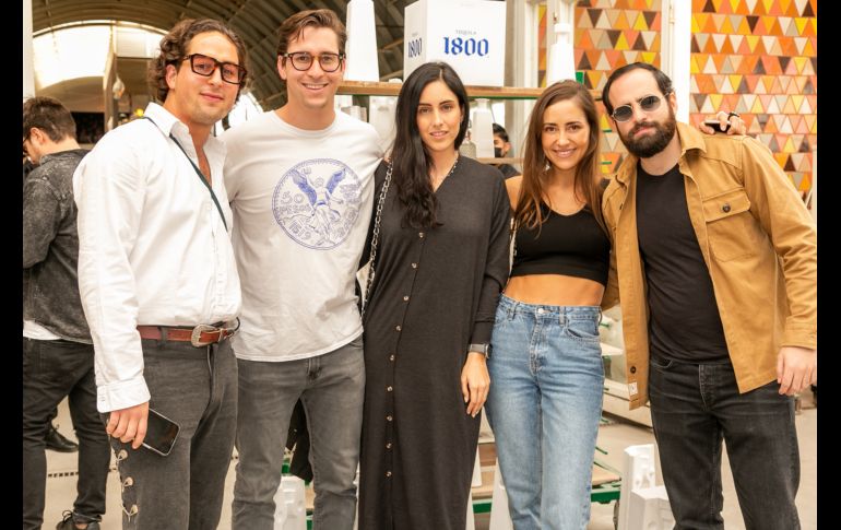 Ramiro González Luna, Sebastián González Luna, Ainara Padilla, Fernanda Escobar y Miguel Álvarez. GENTE BIEN JALISCO/JORGE SOLTERO