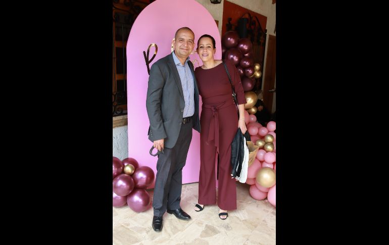 Eliseo Mora, Cynthia Martínez. GENTE BIEN JALISCO/ANTONIO MARTÍNEZ