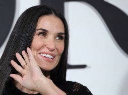 Demi Moore luce una piel radiante. AFP/ARCHIVO