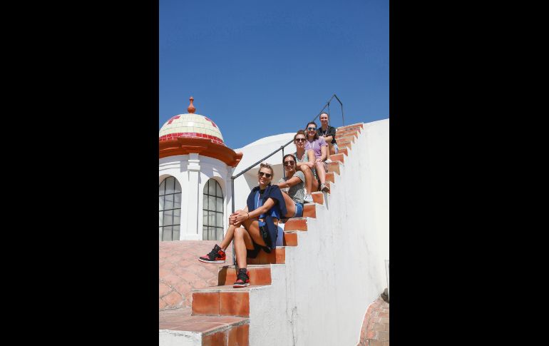 Katarzyna Piter, Aldila Sutjiadi, Elixane Lechemia, Ingrid Neel y Catherine Harrison. GENTE BIEN JALISCO/ANTONIO MARTÍNEZ