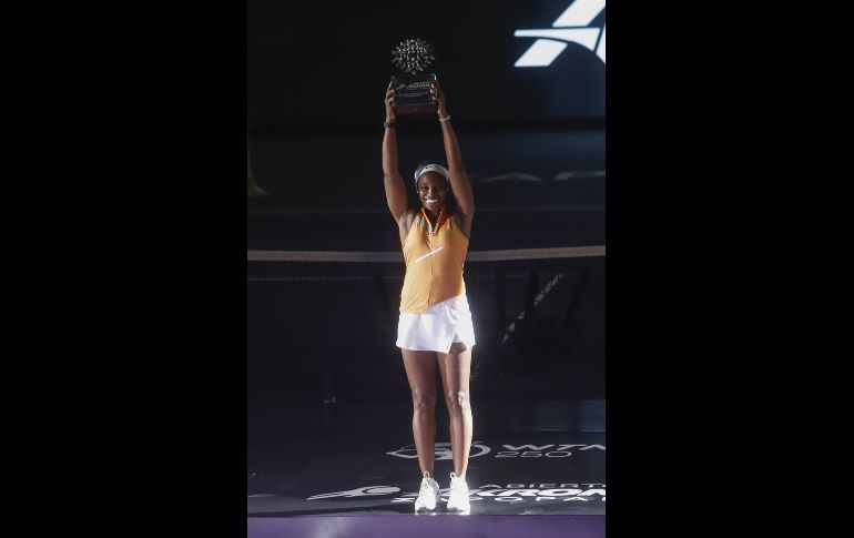 Sloane Stephens. GENTE BIEN JALISCO/CLAUDIO JIMENO