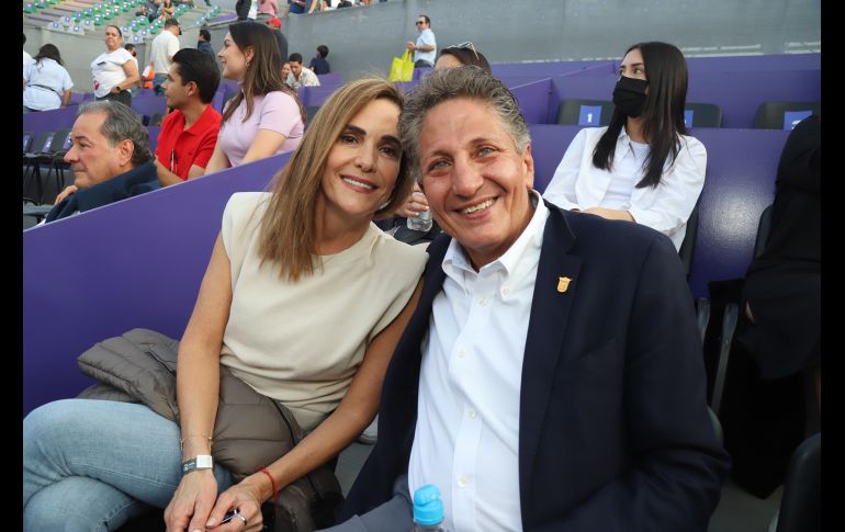 Martha Moragrega y Juan José Frangie. GENTE BIEN JALISCO/CLAUDIO JIMENO