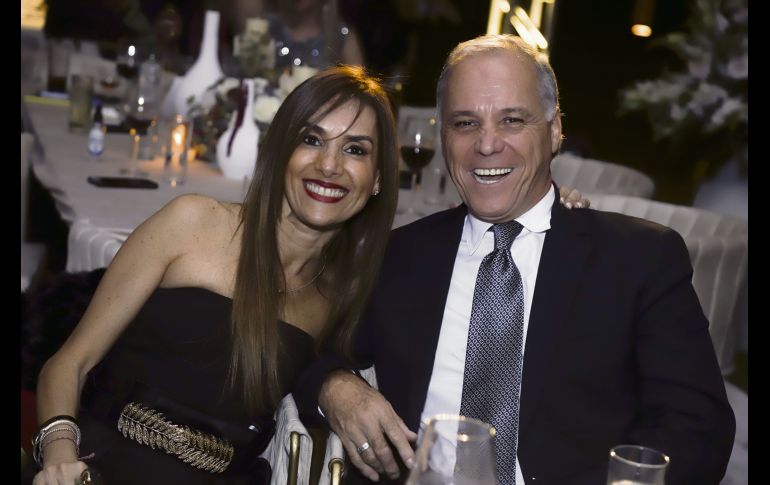 Olga Mejía y Juan Carlos Vuillimer. GENTE BIEN JALISCO/CLAUDIO JIMENO