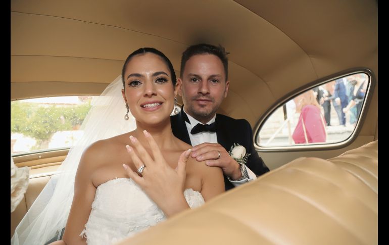 Luze Issa Rubio y Jeff Schwingenschloegl. GENTE BIEN JALISCO/CLAUDIO JIMENO