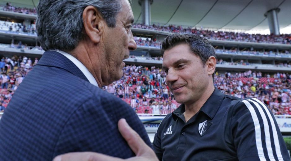 JUNTOS. Leandro Damián Cufré le guarda un cariño especial a Tomás Boy, pues fue dirigido por él y luego fue su auxiliar. IMAGO7