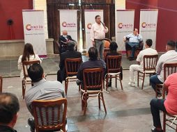 Cosío insiste en que Confío en México es una organización plural que congrega a personas con militancia en diferentes partidos y otras sin partido. EL INFORMADOR / R. Rivas