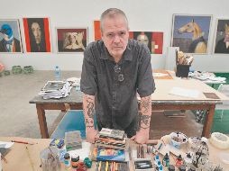 José Fors. El también músico demuestra su vena pictórica en “Atemporal”. El Informador/ A. Camacho