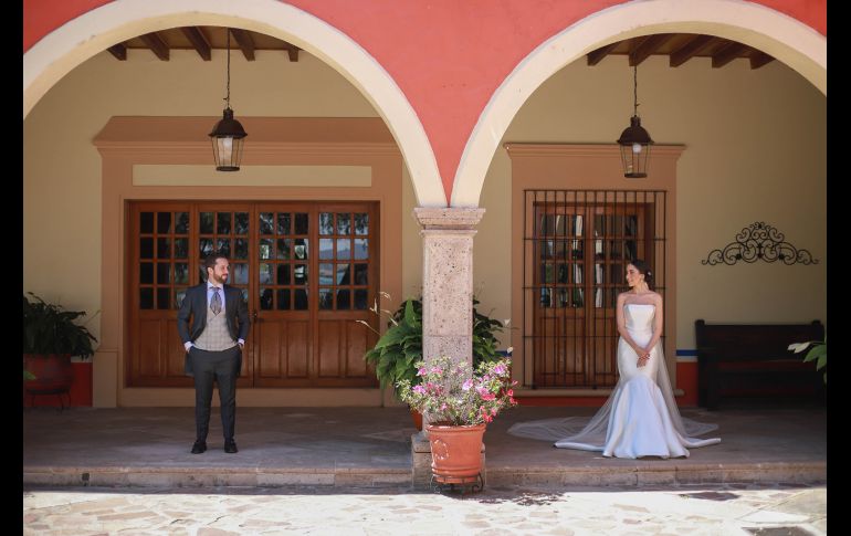 Carlos Muñoz y Estfanía Sánchez. GENTE BIEN JALISCO/Antonio Martínez