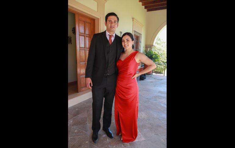 Aldo Cervantes y Paulina Sánchez. GENTE BIEN JALISCO/Antonio Martínez
