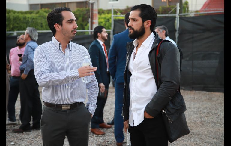 Santiago Vertiz y Alejandro Pedrero. GENTE BIEN JALISCO/ Tony Martínez