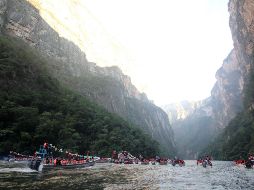 Este es el segundo derrumbe que ocurre en el Cañón del Sumidero. NTX/ARCHIVO