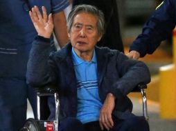 Fujimori, de 83 años, cumple condena por violaciones de los derechos humanos. L. Gonzales/GETTY