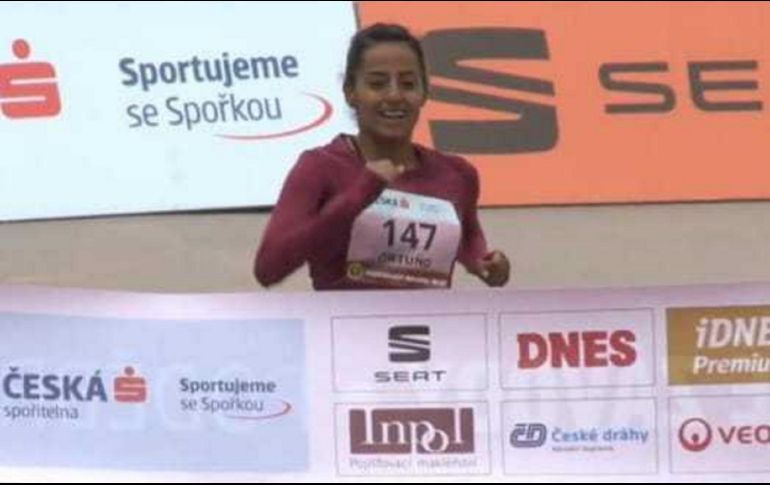 Valeria terminó en el primer lugar en la prueba de los 20 kilómetros femenil con un tiempo de una hora, 29 minutos y 25 segundos, registrando así su mejor marca de la temporada. ESPECIAL / Conade