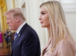 Según detalló entonces el comité, Ivanka Trump estuvo en el ala oeste de la Casa Blanca con su padre cuando sucedió el asalto. AFP / ARCHIVO