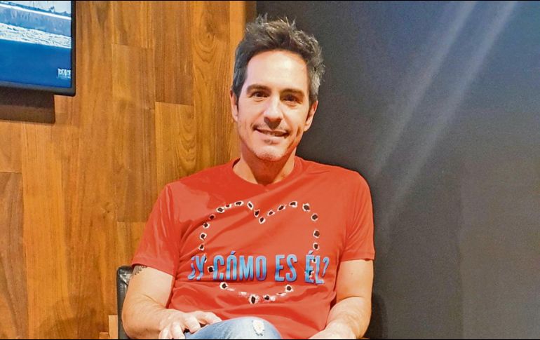 Mauricio Ochmann comparte pantalla con Zuria Vega y Omar Chaparro. EL INFORMADOR/N. Gutiérrez