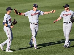 El dominicano, Miguel Sanó conectó un home run de dos carreras, el joven Joe Ryan permitió una anotación en seis innings liderando al equipo. EFE / C. Gunther