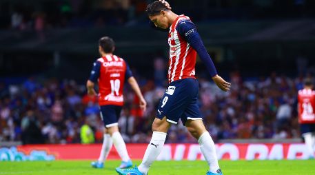 ÁNGEL ZALDÍVAR. Durante los últimos juegos del Rebaño, a pesar de los buenos resultados del equipo, la afición se ha manifestado en contra del delantero, así como de su compañero Miguel Ponce. IMAGO7