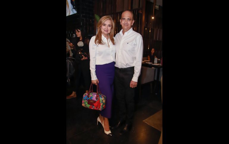 Ileana Ruizvelasco y Antonio Flores. GENTE BIEN JLISCO/Tony Martínez