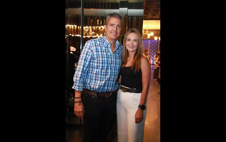 Fabio Rizzo y Annette Meier. GENTE BIEN JLISCO/Tony Martínez