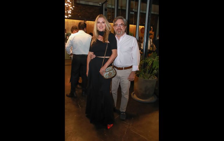 Gaby Sánchez y Eduardo Caccia. GENTE BIEN JLISCO/Tony Martínez