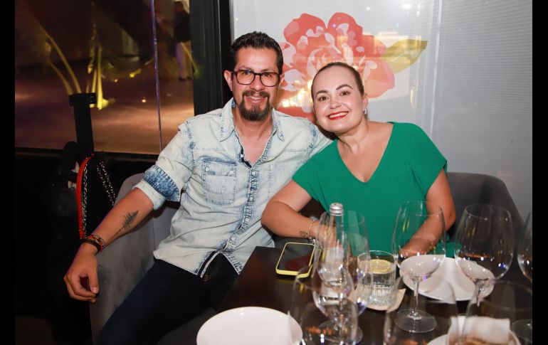 Óscar Navarro y Wendy Dávalos. GENTE BIEN JLISCO/Tony Martínez