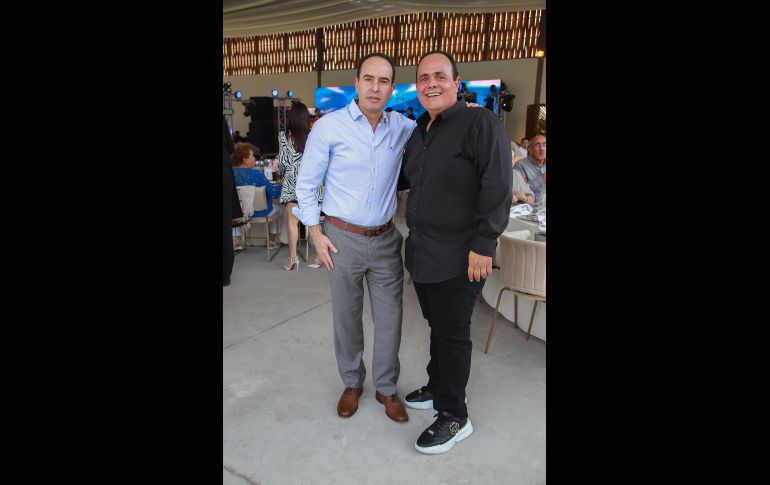 Miguel Michel y Alberto Barreto. GENTE BIEN JALISCO/ Antonio Martínez