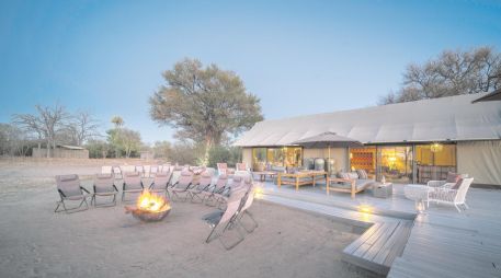 Safari con estilo. Los espacios de descanso garantizan una comodidad absoluta. ESPECIAL