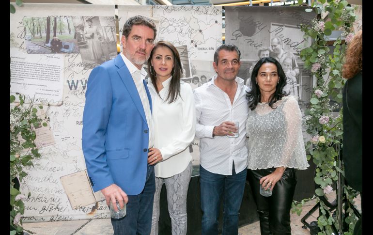 Erling Winsnes, Esmeralda Hernández, Jorge Cortés y Lorena Contreras. GENTE BIEN JALISCO/Jorge Soltero