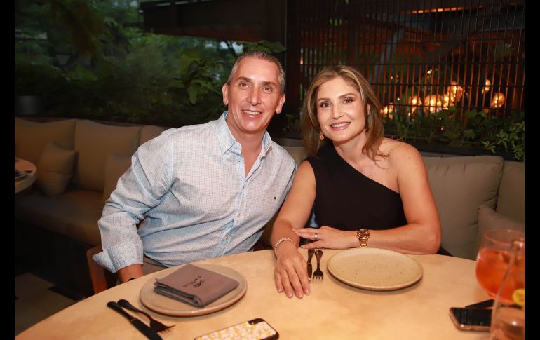 José Manuel Castro y Aime Barraza. GENTE BIEN JALISCO/Antonio Martínez