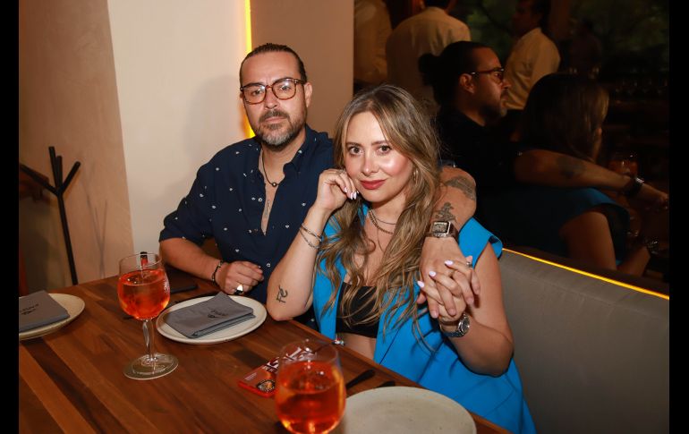 Óscar Barrera y Christianne Sandoval. GENTE BIEN JALISCO/Antonio Martínez